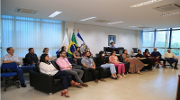 Servidores do Minist&eacute;rio P&uacute;blico de Contas fazem treinamento sobre o Sicap/LCO
