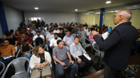 Prefeitos, secretários, contadores e servidores lotam encontro técnico da 3ª Relatoria do TCE