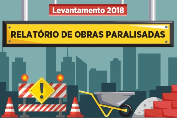 TCE/TO divulga relação de obras paralisadas no Tocantins