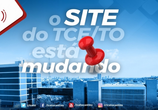 Vem aí um novo site com o novo domínio do Tribunal de Contas