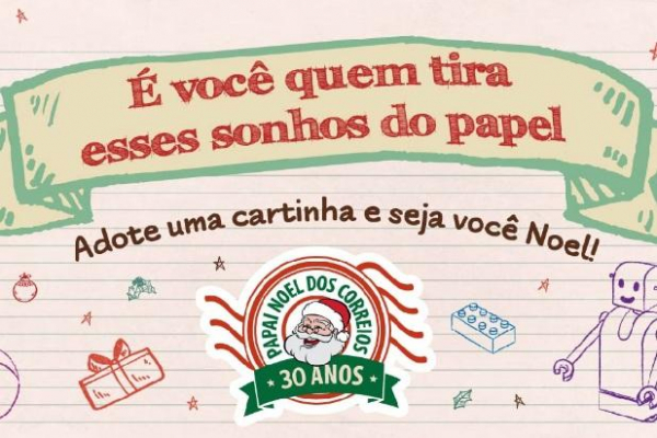 TCE/TO adere a mais uma edição da campanha “Papai Noel dos Correios”