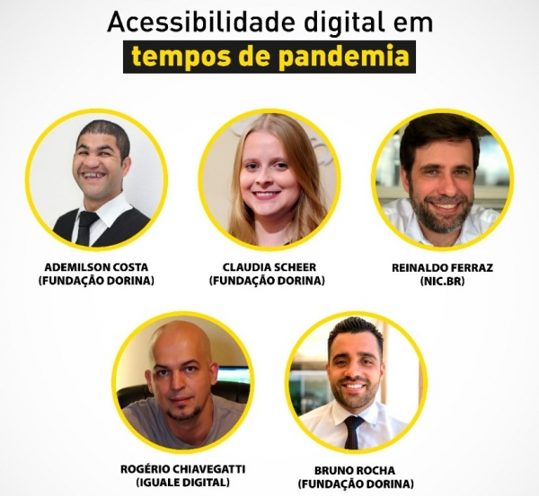 Live irá abordar acessibilidade ao mercado on-line por pessoas cegas