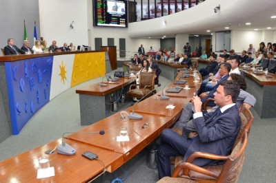 TCE/TO presente em Sessão de homenagem a Palmas