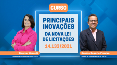 Segunda aula ao vivo sobre a Nova Lei de Licitações acontece nesta quarta-feira