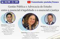 Homenagem a procuradores ter&aacute; palestra sobre Gest&atilde;o e Advocacia de Estado