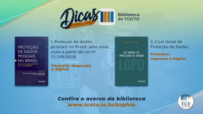 Confira o acervo da Biblioteca do TCE