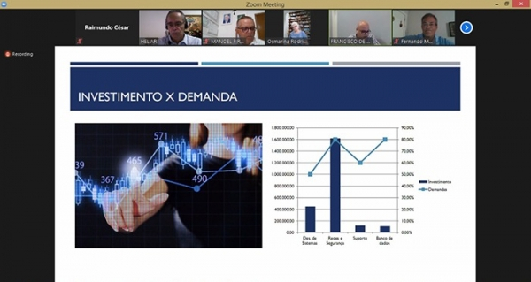 Comitê Institucional de Governança se reúne em teleconferência