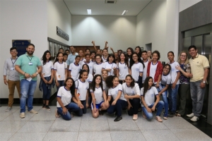 TCE de Portas Abertas recebe visita de alunos de escola municipal