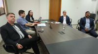 Diretores do TCE/TO se re&uacute;nem com servidores do TCE/MS para falar sobre LGPD