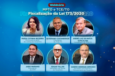 Reunião define últimos detalhes para webinário sobre a Fiscalização da Lei 173/2020