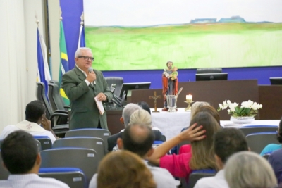 TCE/TO recebe imagem peregrina de São José