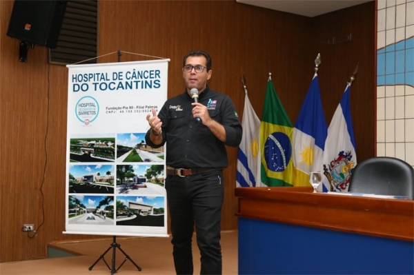 Projeto sobre Hospital de Amor é apresentado a servidores do TCE/TO