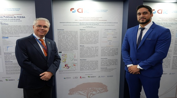 Auditoria do TCETO sobre violência contra a mulher ganha destaque em congresso internacional