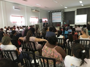 Palestra orienta servidores de Pedro Afonso sobre projeto