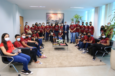 Alunos de Escola Estadual de Guaraí visitam o TCE/TO