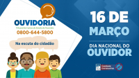 Controle Social é destaque no Dia Nacional do Ouvidor
