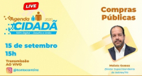 Live sobre compras p&uacute;blicas acontece na pr&oacute;xima ter&ccedil;a-feira