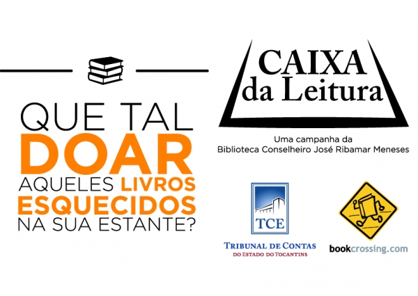 Biblioteca do TCE/TO inicia campanha em prol da democratização da leitura