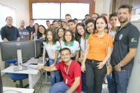 Estudantes do IFTO de Colinas conhecem diretoria de inform&aacute;tica do TCE/TO