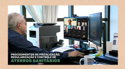 Webinário realizado pelo TCETO apresenta boas práticas sobre a gestão de resíduos sólidos urbanos