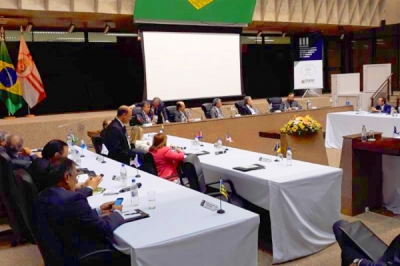 Colégio de presidentes dos TCs brasileiros reunido em São Paulo