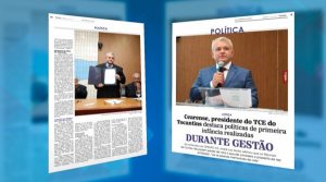Presidente do TCE/TO é destaque em jornal cearense com ações da Primeira Infância