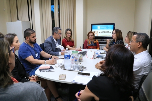 Reunião discute planejamento para mais uma edição do Agenda Cidadã