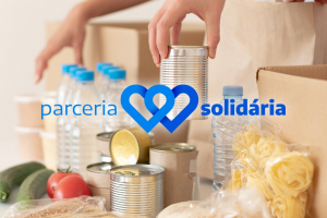 Não fique fora dessa! faça sua doação para a campanha Parceria Solidária