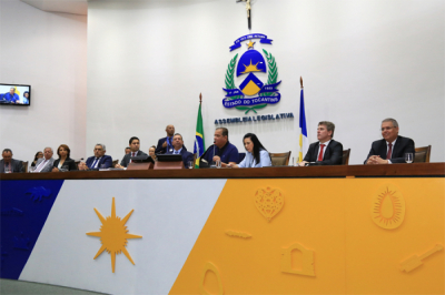 TCE prestigia a abertura dos trabalhos da Assembleia Legislativa