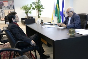 Presidente eleito do CRC visita Tribunal de Contas