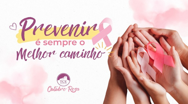 TCETO adere ao Outubro Rosa com ações de prevenção e apoio às mulheres